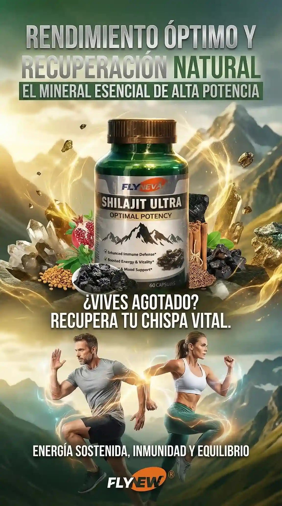 SHILAJIT ULTRA + ACOMPAÑAMIENTO MÉDICO